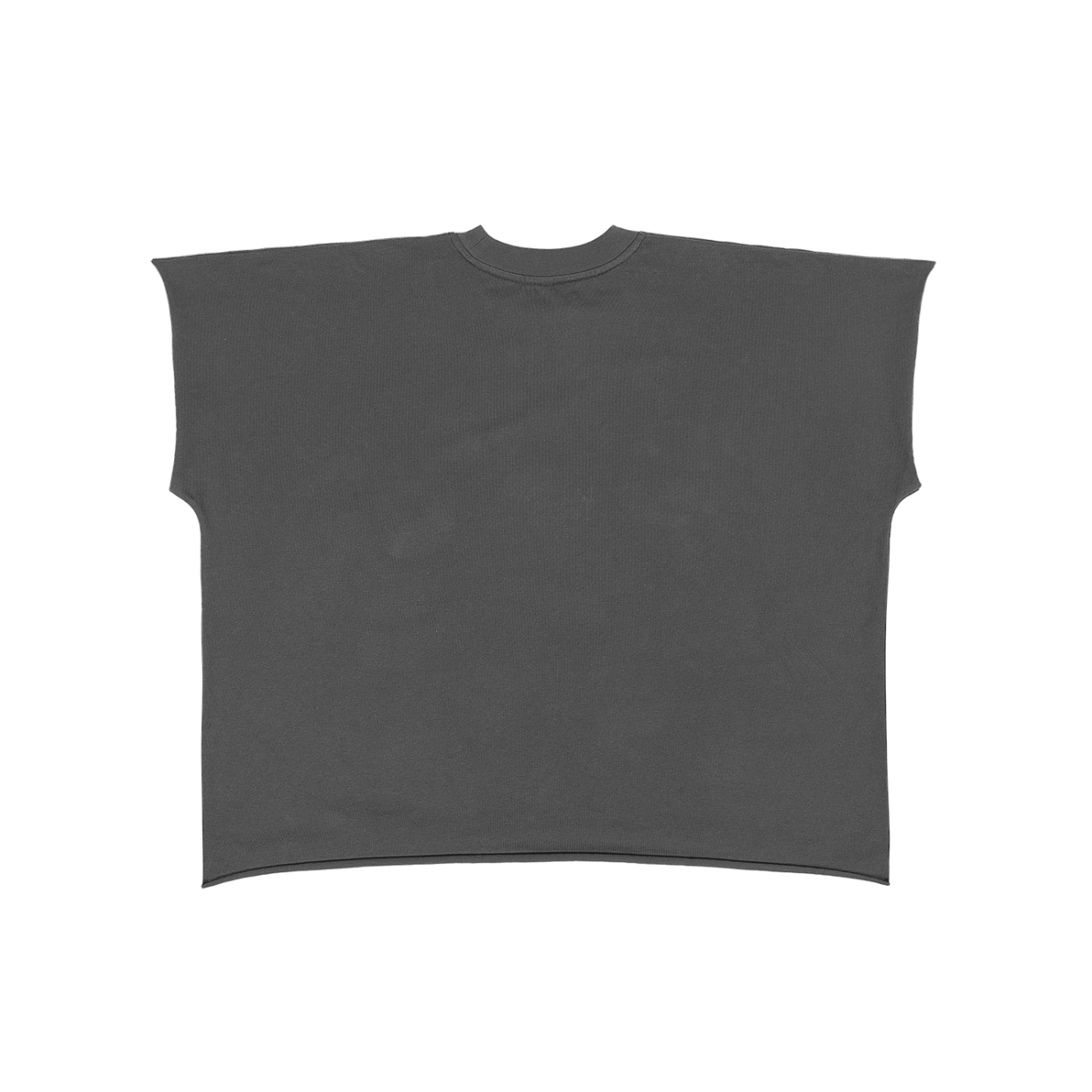 IM HEALING SUMMER CUT OFF💔 "Raw Edge Boxy Non-Shrink" T-Shirt