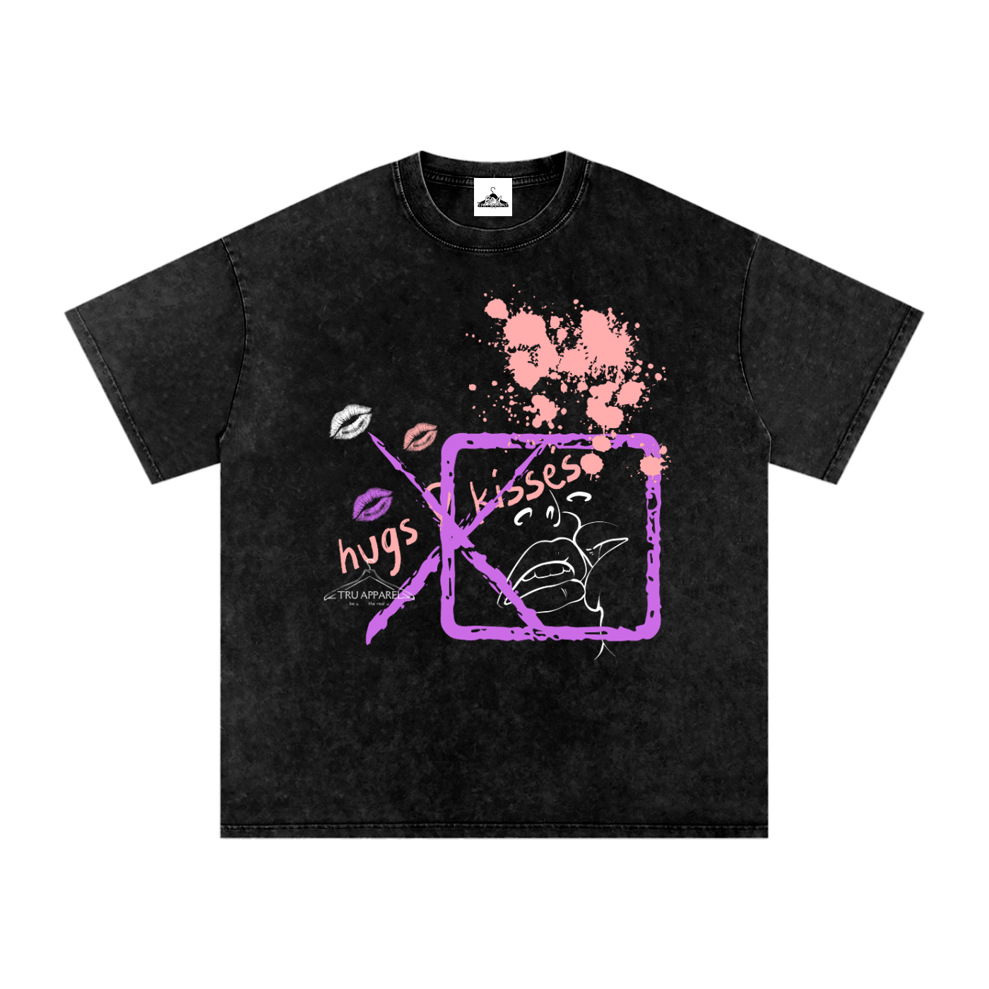 MORE LOVE 💕 "Snow Washed Oversized Cotton" T-Shirt
