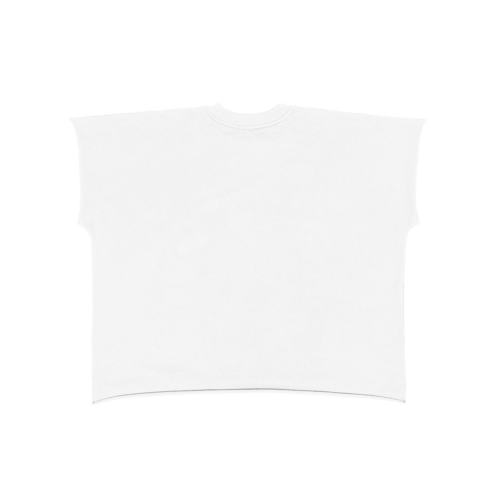 IM HEALING SUMMER CUT OFF💔 "Raw Edge Boxy Non-Shrink" T-Shirt