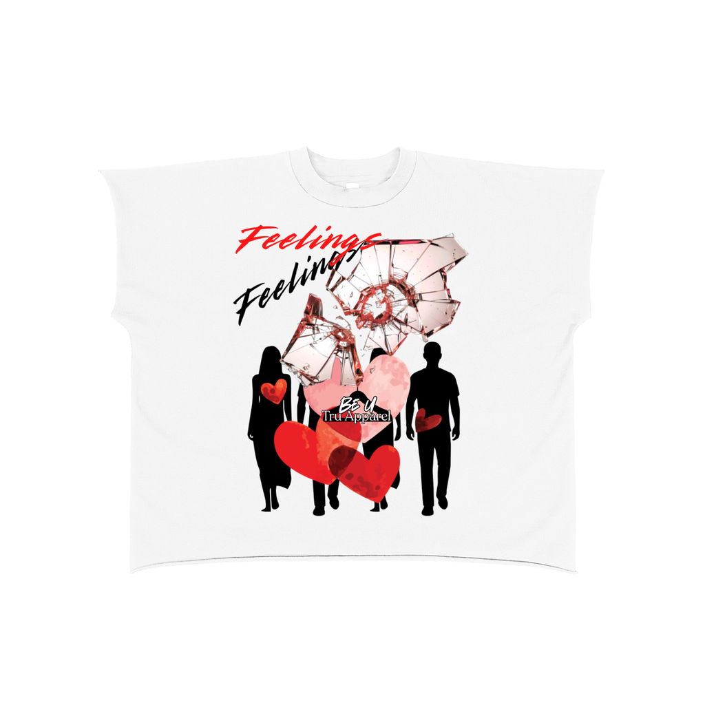 IM HEALING SUMMER CUT OFF💔 "Raw Edge Boxy Non-Shrink" T-Shirt